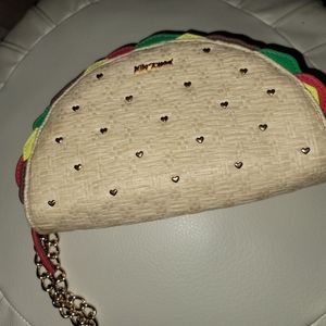 Betsey Johnson Taco purse